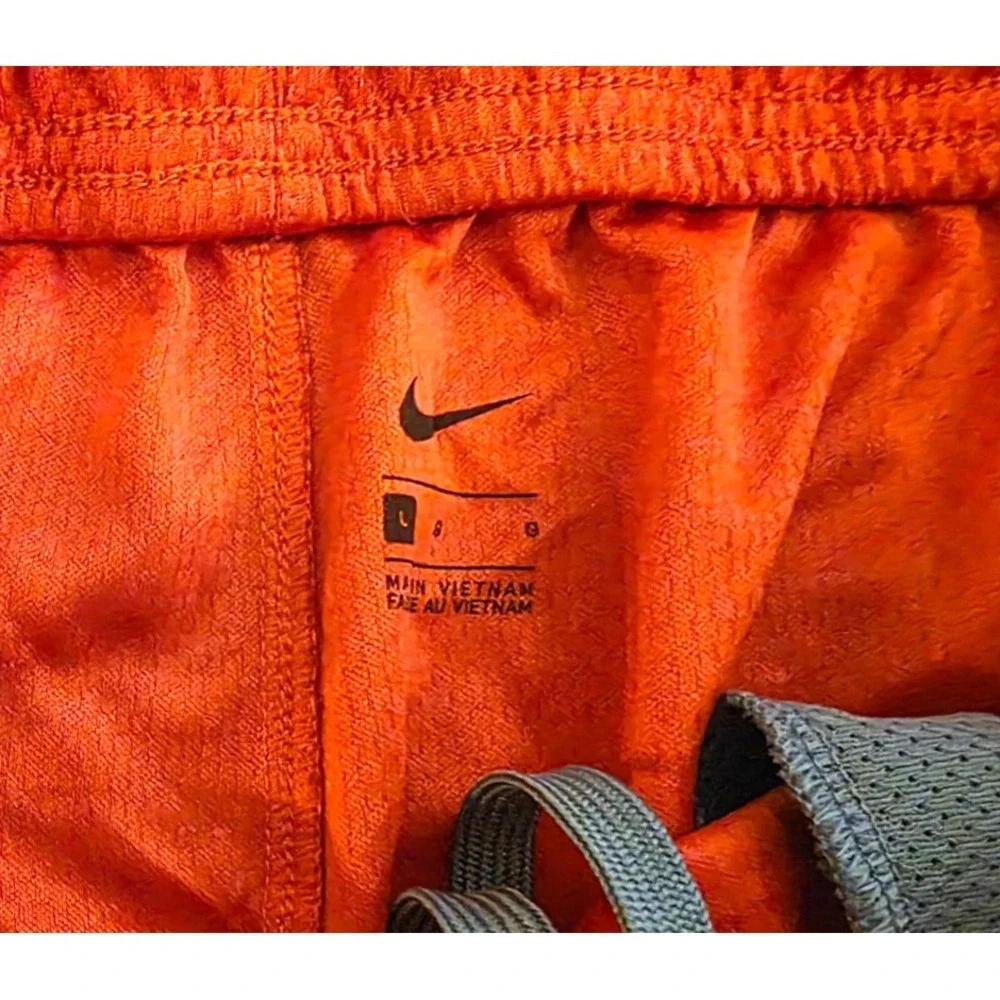 Nike Men's Orange Clemson Shorts SZ L